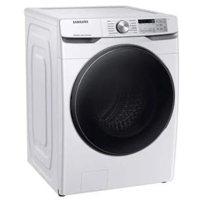 Lavadora Samsung de carga frontal blanca